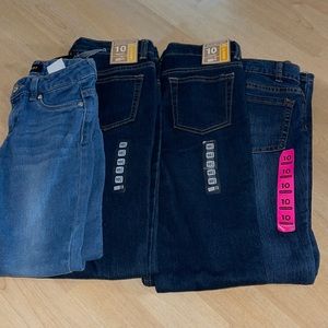 Girl jeans size 10